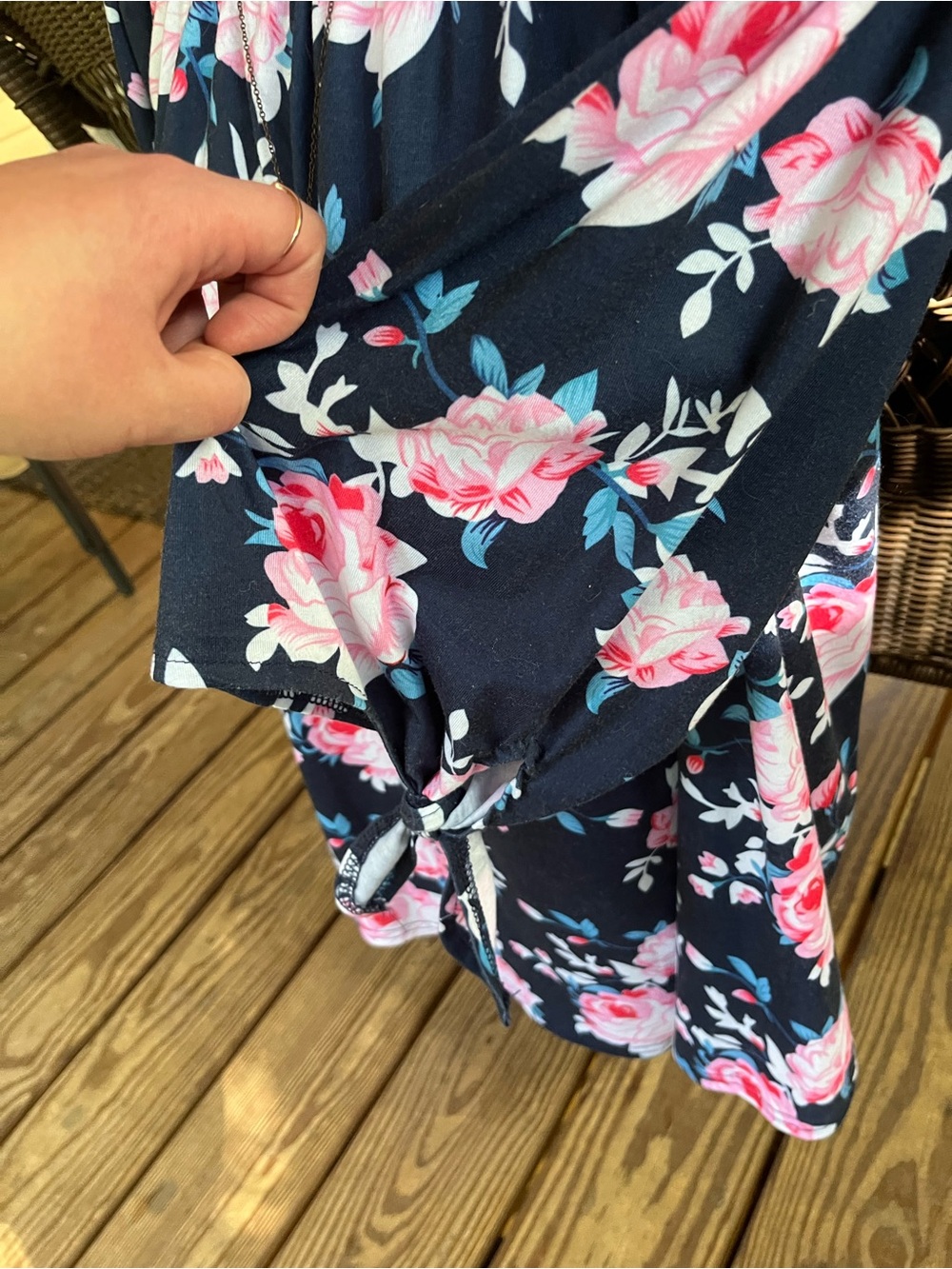 Floral Off Shoulder Top - Picture 2 of 3